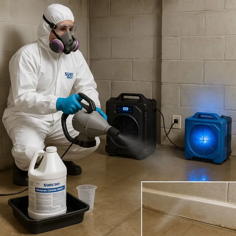 Sanitization and Odor Removal process in Davenport, FL