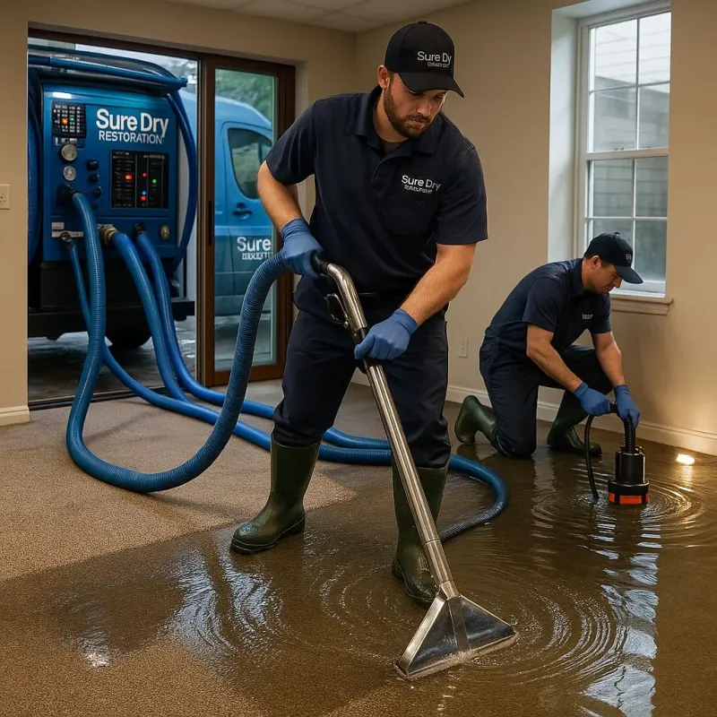 Water Extraction and Removal process in Davenport, FL